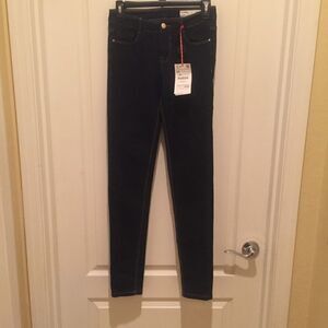 Zara TRF Dark Denim Skinny Jeans
